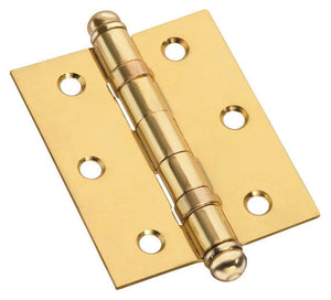 CERNIERA CON CUSCINETTI In Acciaio Bronzato mm. 90x75 (3.1/2x3)