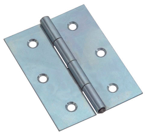 CERNIERA MEZZA QUADRA PERNO FISSO  mm. 25x22 24.00 pz