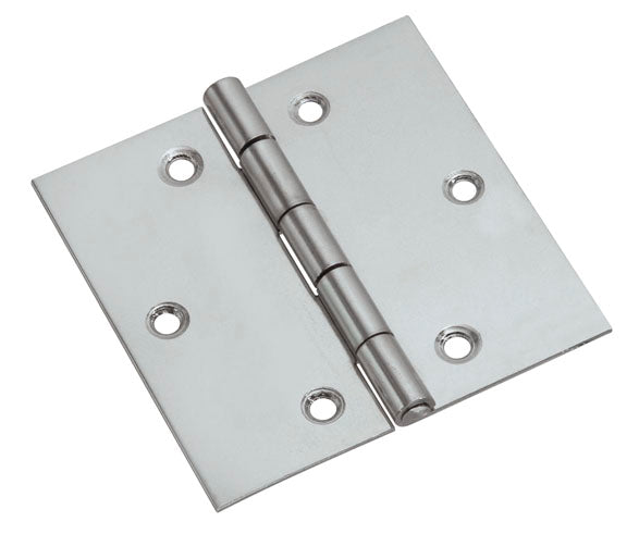 CERNIERA PERNO FISSO INOX QUADRA  mm.40x40 24.00 pz