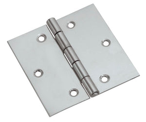 CERNIERA PERNO FISSO INOX QUADRA  mm.40x40 24.00 pz