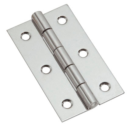CERNIERA PERNO FISSO INOX STRETTA  mm.50x30 24.00 pz