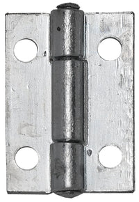 CERNIERA STRETTA PERNO FISSO IN ACCIAIO ZINCATO mm.100x57,5 24.00 pz
