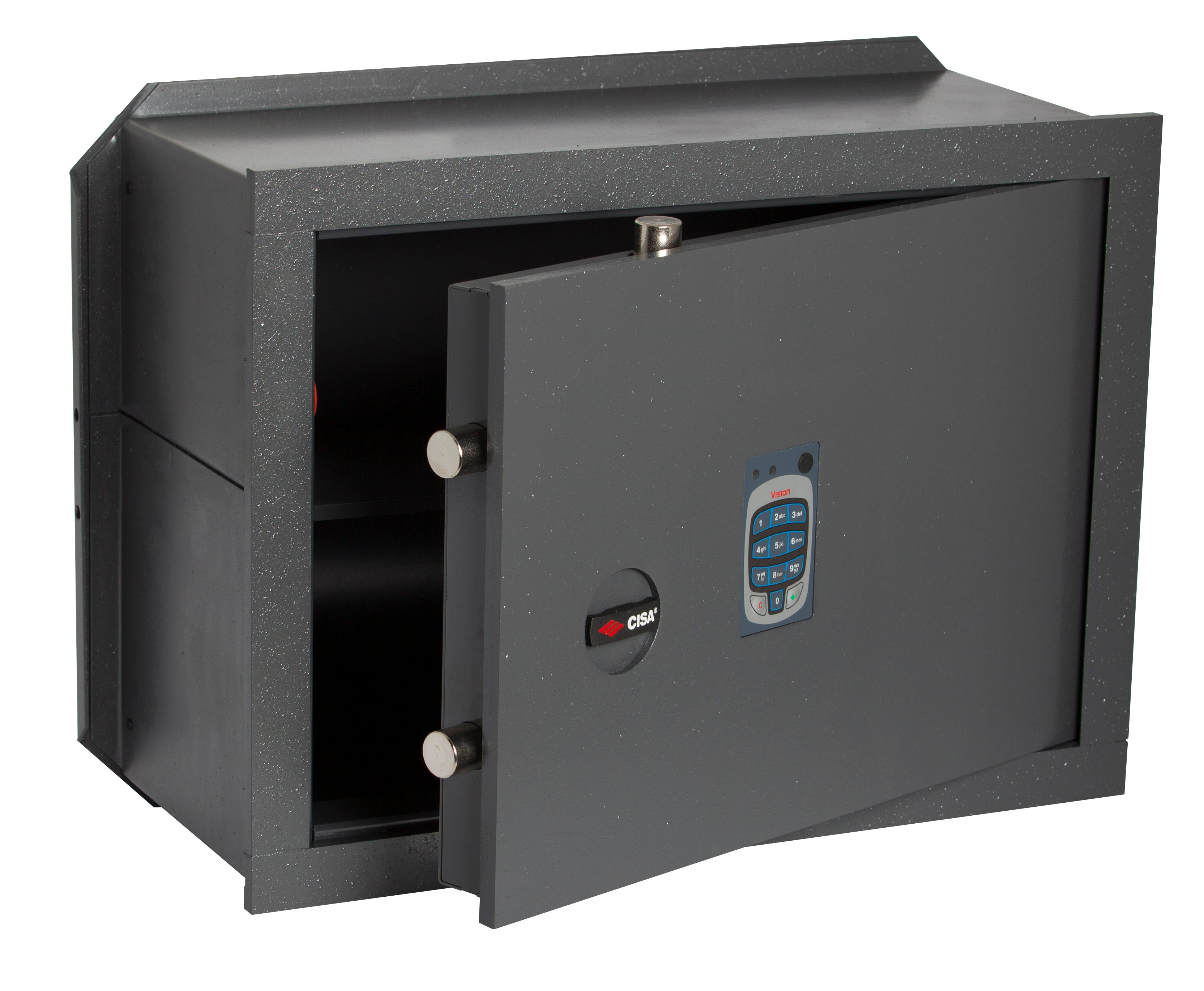 Cisa CASSAFORTE DA MURO ELETTRONICA Art. 82710 Chiusura con combinatore mm. 490x250x360 h