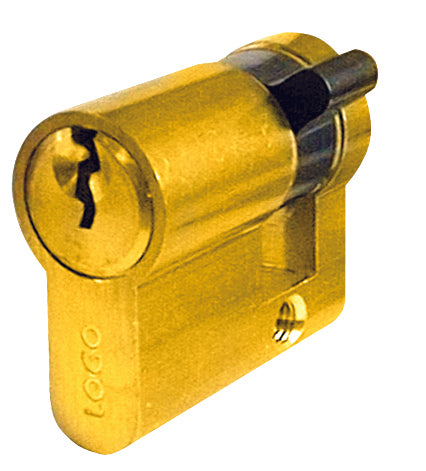 Cisa CILINDRO LOGO SAGOMATO MONOPROFILO Art. 08031 mm. 39,5 (24,5-10-5)