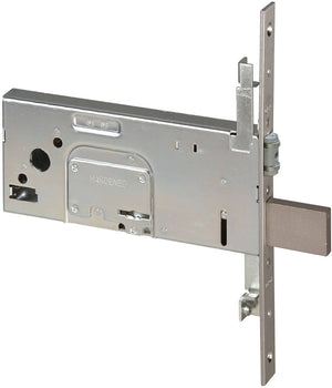 Cisa SERRATURA ALLUMINIO INF. FASCE D/M 4M+S C/RULLO TRIP. Art. 57365  E.90 Ambidestra F.22