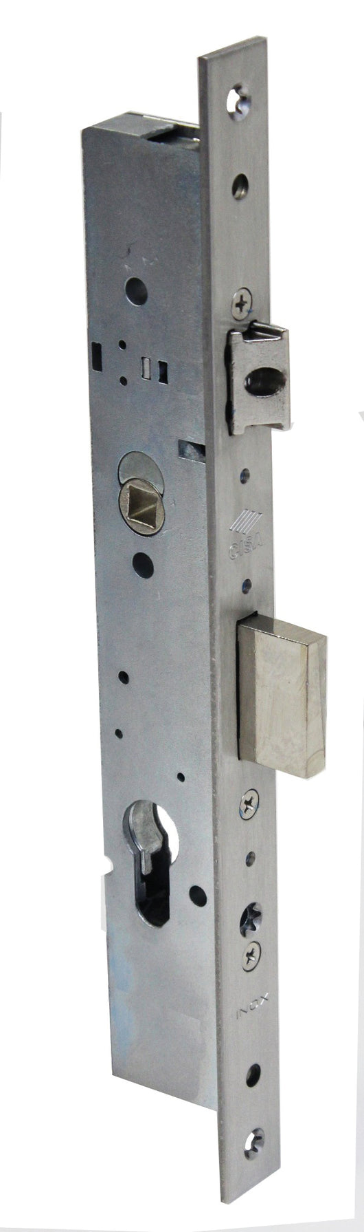 Cisa SERRATURA ALLUMINIO INF. MONT. INGRANAGGI C/S TRIP.2M Art. 49225 E.25 Ambidestra F.22