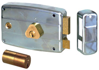 Cisa SERRATURA FERRO APPL. 2M+S CIL/INT. ZINCATA Art. 50571 E.60 Dx