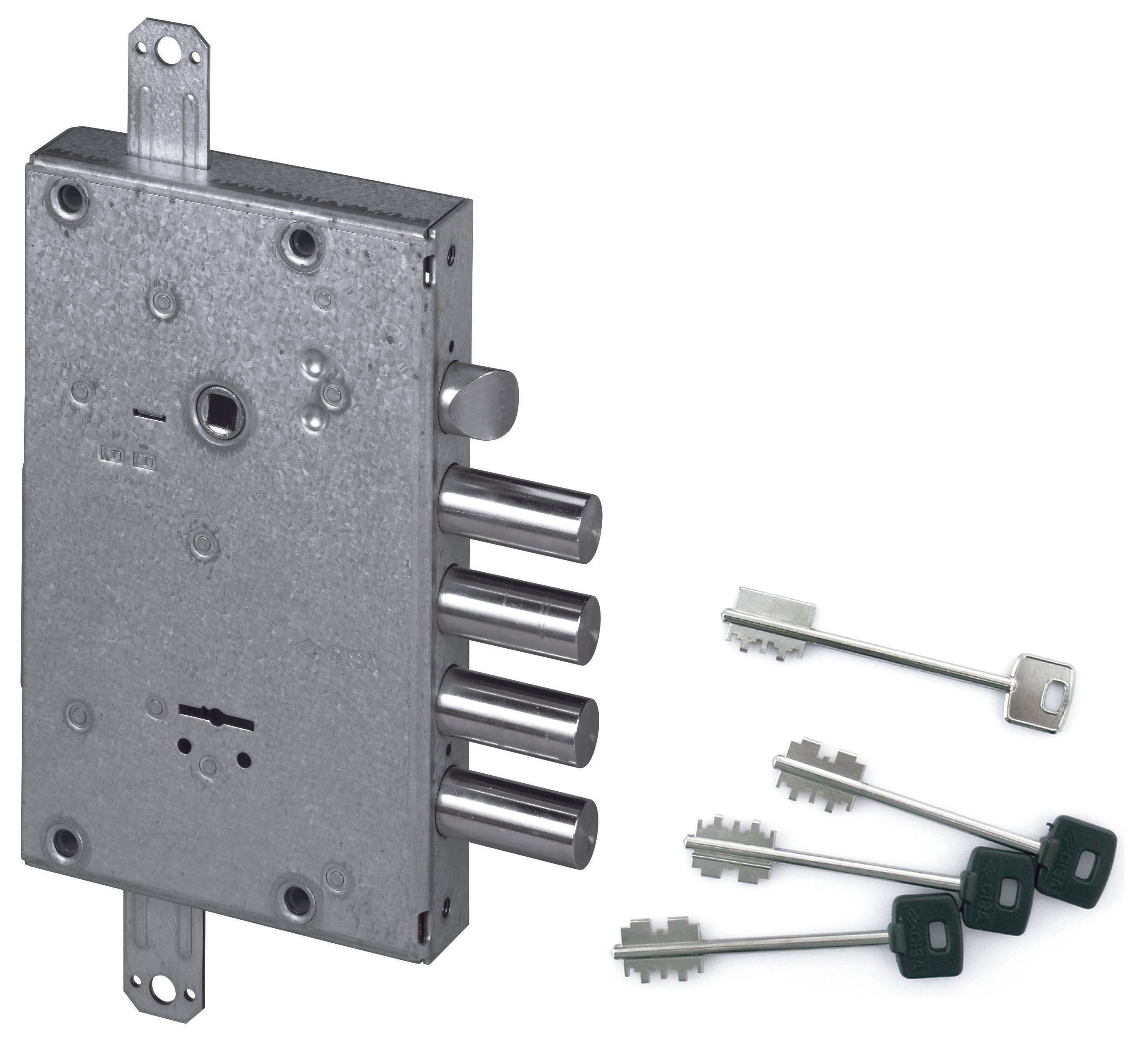 Cisa SERRATURA PORTE BLINDATE APPL. D/M 4M+S TRIP. Art. 57515.68 E.68