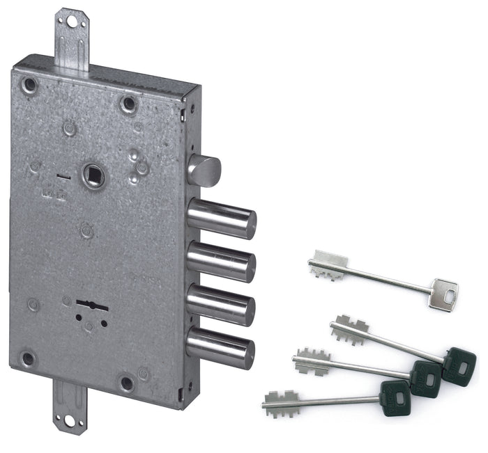 Cisa SERRATURA PORTE BLINDATE APPL. D/M 4M+S TRIP. Art. 57515.68 E.68