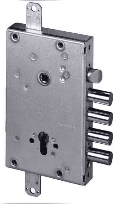 Cisa SERRATURA PORTE BLINDATE LOGO APPL. 2M+S TRIP. Art. 56415480 E.64