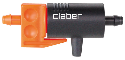 Claber GOCCIOLATORE IN LINEA PER TUBO CAPILLARE IN BLISTER 10 PZ. Art. 91217 0-6 lt/h