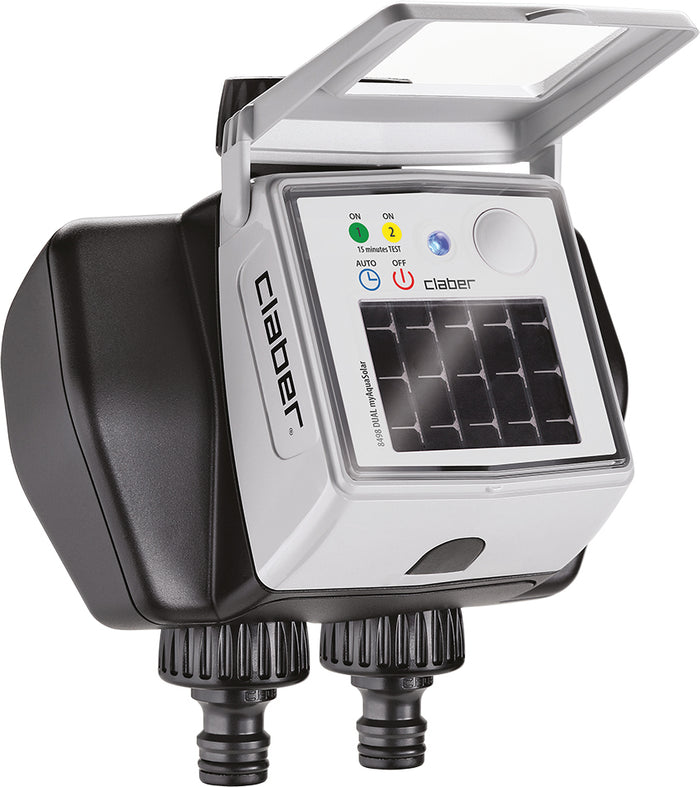 Claber PROGRAMMATORE DUAL MYAQUASOLAR 2 VIE Art. 8498