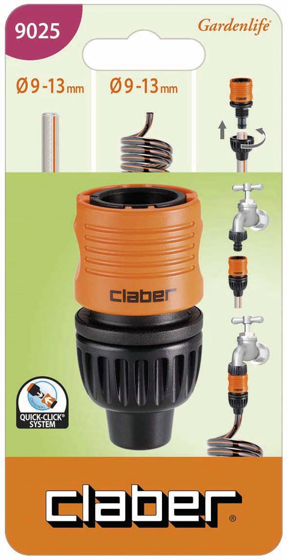 Claber RACCORDO PER TUBI mm 9-13   Art. 9025