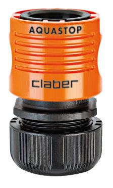Claber RACCORDO RAPIDO AQUASTOP IN BLISTER Art. 8567 mis. 5/8