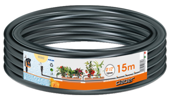 Claber TUBO COLLETTORE Art. 90366 Tubo mt. 50-1/2