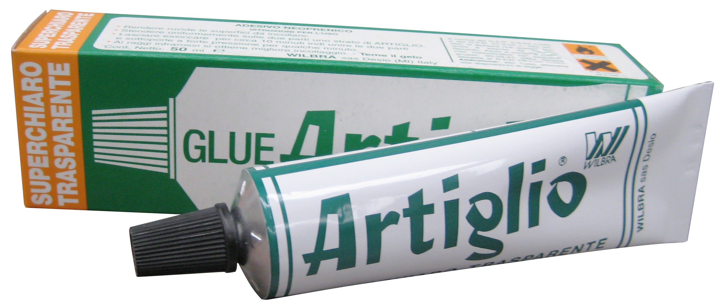 COLLA ARTIGLIO SUPERCHIARO TRASPARENTE  ml. 50 cf.24 pz