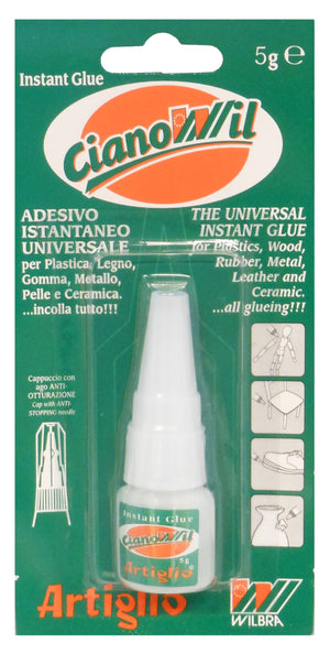 COLLA CIANOWIL BLISTER  gr. 5 12.00 pz