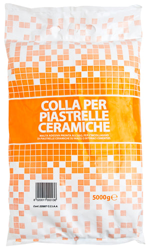 COLLA PER PIASTRELLE  kg. 5 4.00 pz
