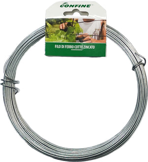 Confine FILO DI FERRO COTTO ZINCATO Ø filo mm.1,80 mt. 11