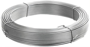 Confine FILO ZINCATO PER TENSIONE mt.100  Ø mm. 2,70 5.00 rotoli