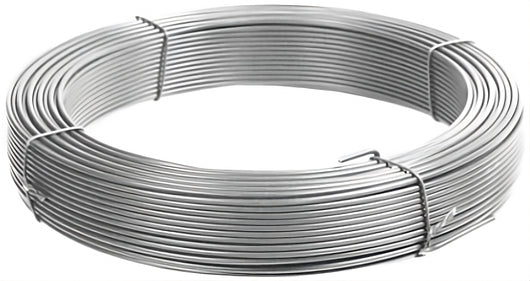 Confine FILO ZINCATO PER TENSIONE mt.100  Ø mm. 2,70 5.00 rotoli