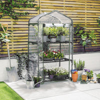 Confine SERRA DA GIARDINO IN ACCIAIO cm. 69x49x130 h  Col. Verde