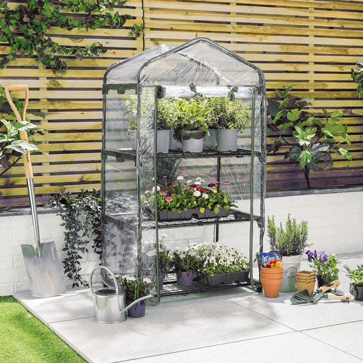 Confine SERRA DA GIARDINO IN ACCIAIO cm. 69x49x130 h  Col. Verde