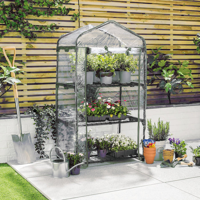 Confine SERRA DA GIARDINO IN ACCIAIO cm. 69x49x130 h  Col. Verde