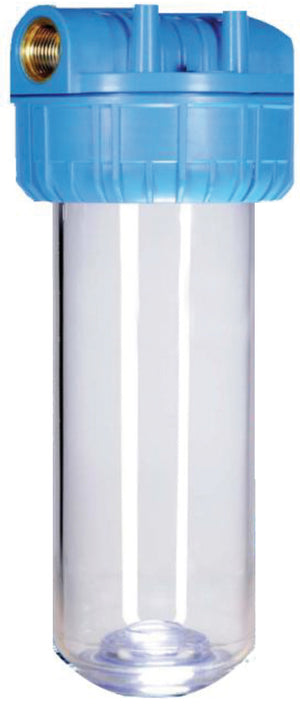 CONTENITORE VUOTO PER CARTUCCE FILTRANTI mis. 10 attacco  3/4