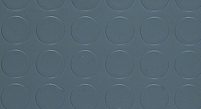 COPRIPAVIMENTO IN PVC BOLLATO ANTRACITE Rt. Mtl 25x mt.1 h spess. mm.1 25.00 mq