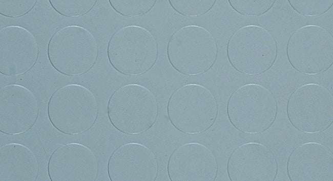 COPRIPAVIMENTO IN PVC BOLLATO GRIGIO Rt. Mtl 25x mt.1 h spess. mm.1 25.00 mq