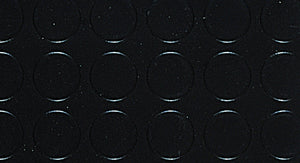 COPRIPAVIMENTO IN PVC BOLLATO NERO Rt. Mtl 25x mt.2 h spess. mm.1 50.00 mq