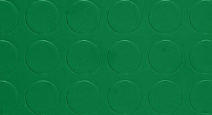 COPRIPAVIMENTO IN PVC BOLLATO VERDE Rt. Mtl 25x mt.1 h spess. mm.1,3 25.00 mq