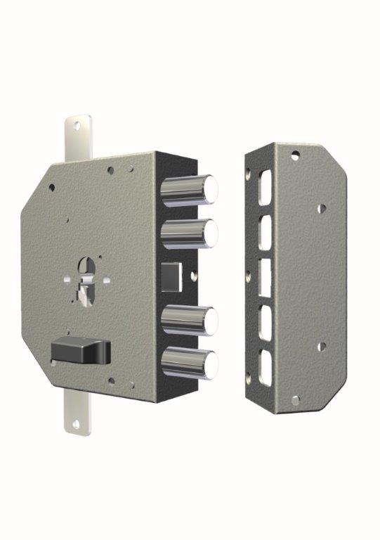 CR SERRATURA LEGNO APPL. 2M+S TRIP.CIL/EUROPEO Art. 2250 PE E.60,5 Dx