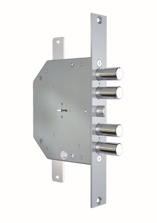 CR SERRATURA PORTE BLINDATE INF. D/M 4M+S TRIP. AMBI Art. 2151/28 E.60,5 - F.32