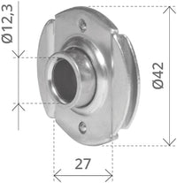 CUSCINETTO TONDO Ø mm. 42 foro rullino Ø mm. 12,3