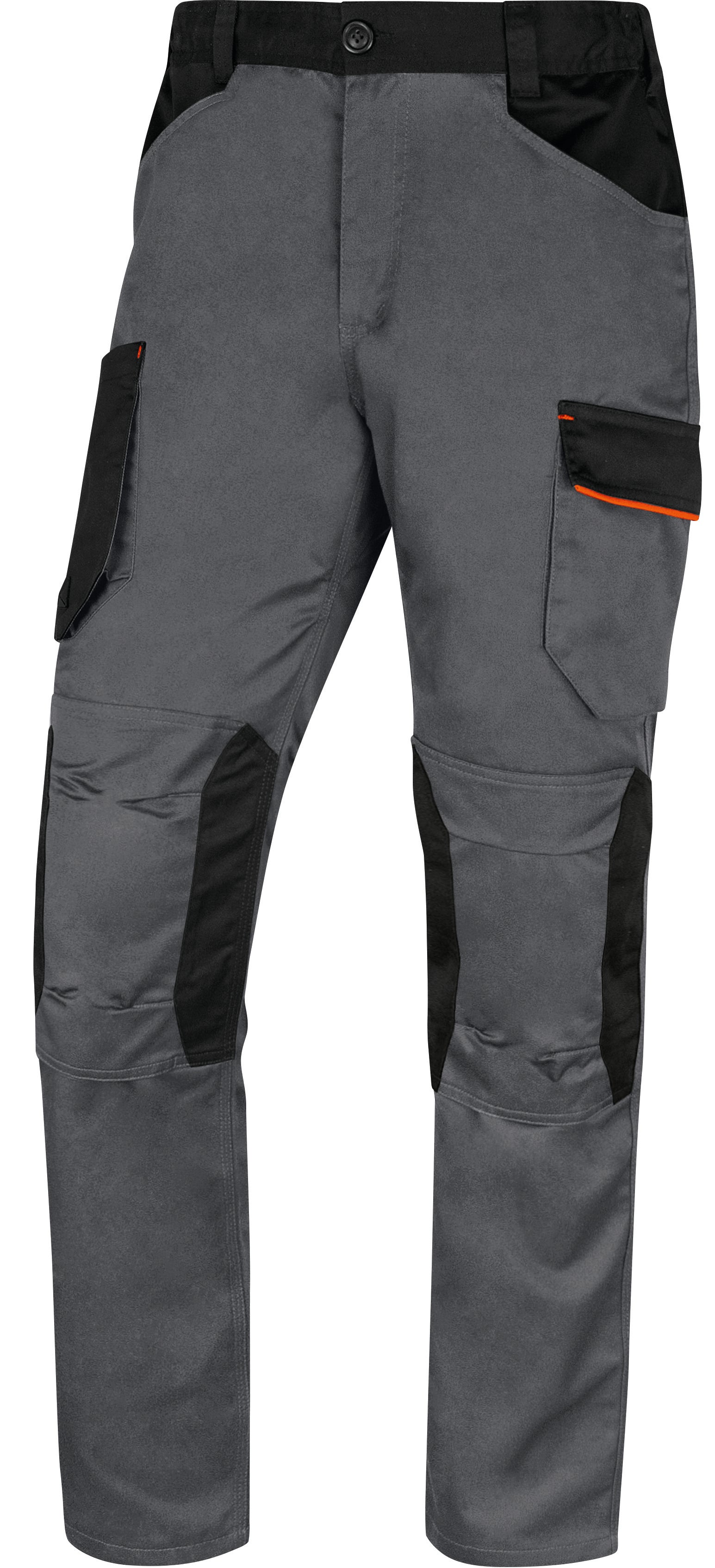 Deltaplus PANTALONE M2PW3 FELPATO Col. Grigio/Arancio Mis. XL