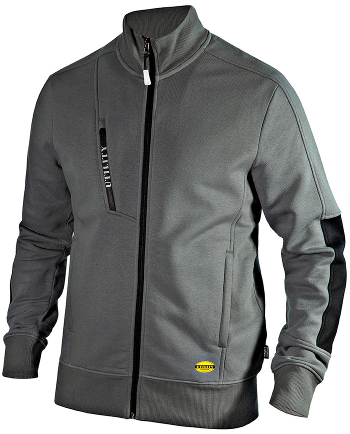 Diadora FELPA FZ LITEWORK Col. Blu Navy  Mis. M