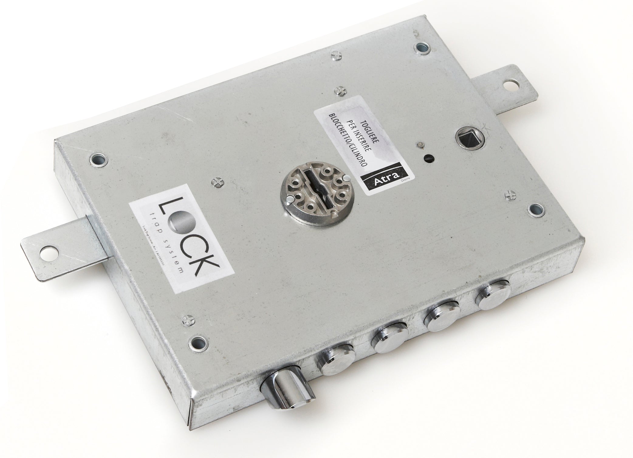 Dierre Atra SERRATURA PORTE BLINDATE APPL.D/M 4M+S Art. SER 6112 1SE E.60 Sx -CHIAVE 92 MM -in busta