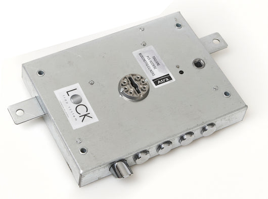 Dierre Atra SERRATURA PORTE BLINDATE APPL.D/M 4M+S Art. SER 7112 1SE E.70 Sx-CHIAVE 116 MM-in busta