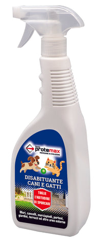 DISABITUANTE REPELLENTE CANI E GATTI ml. 750 12.00 pz
