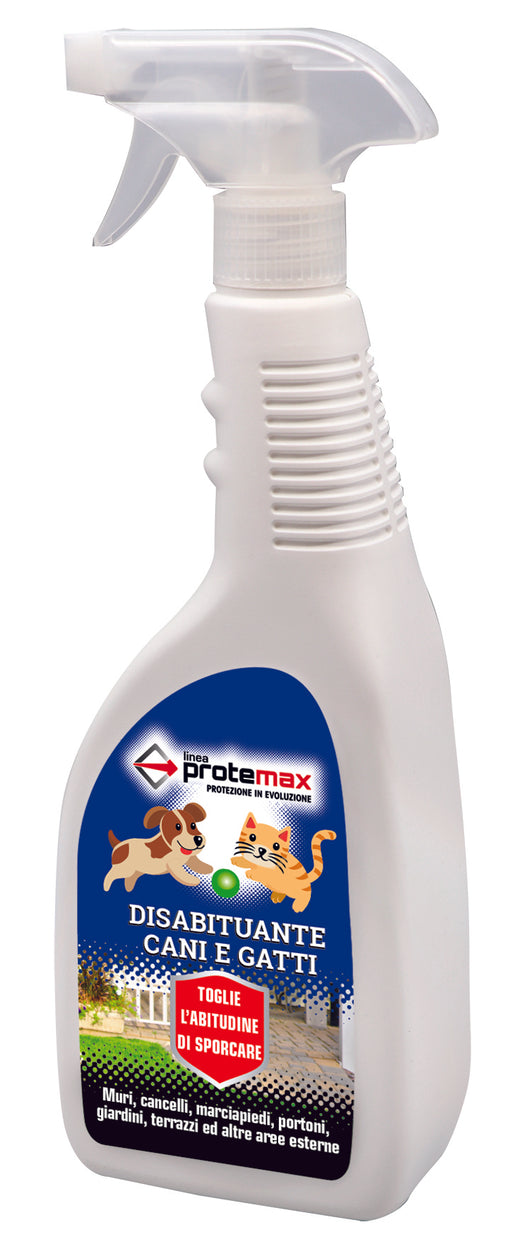 DISABITUANTE REPELLENTE CANI E GATTI ml. 750 12.00 pz