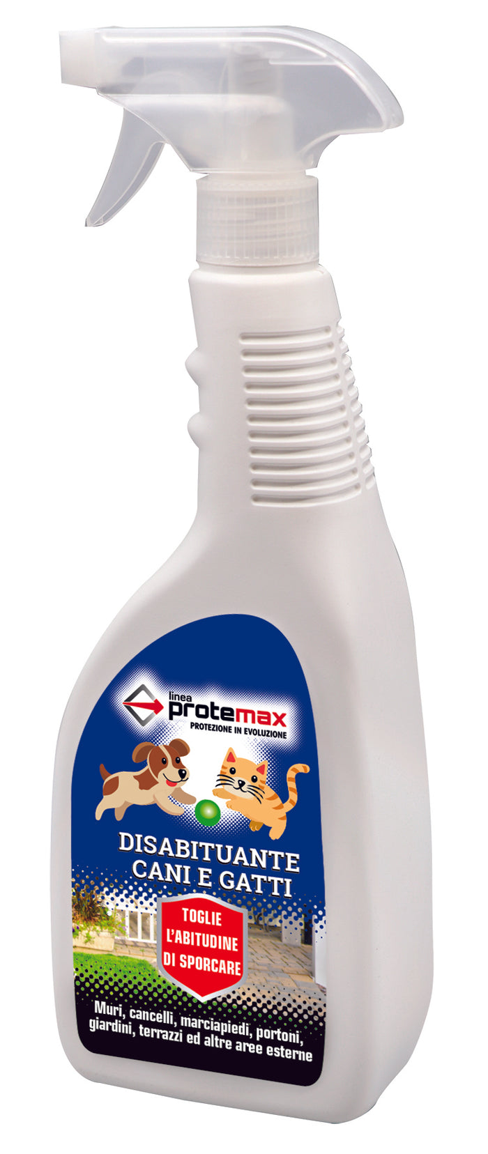 DISABITUANTE REPELLENTE CANI E GATTI ml. 750 12.00 pz