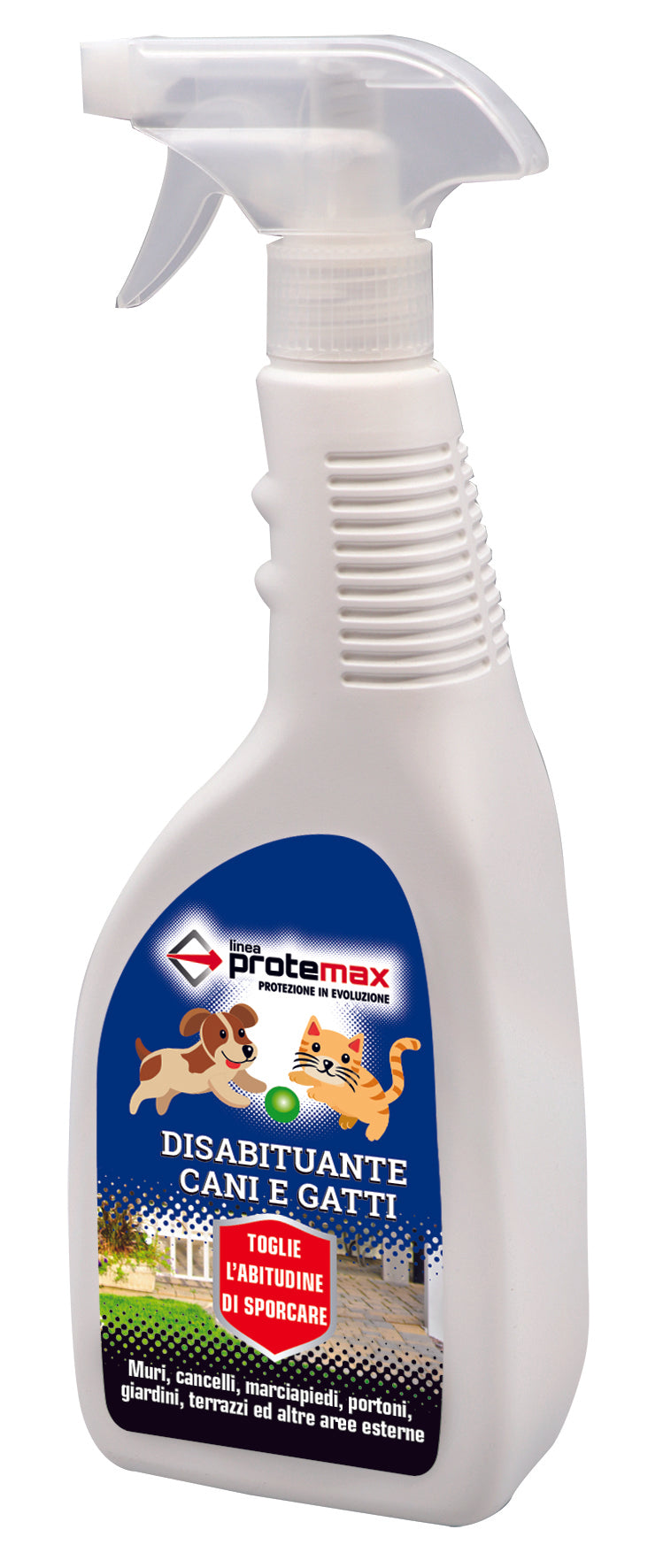 DISABITUANTE REPELLENTE CANI E GATTI ml. 750 12.00 pz