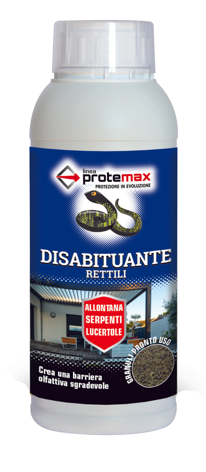 DISABITUANTE REPELLENTE RETTILI GRANULARE lt. 1 6.00 pz