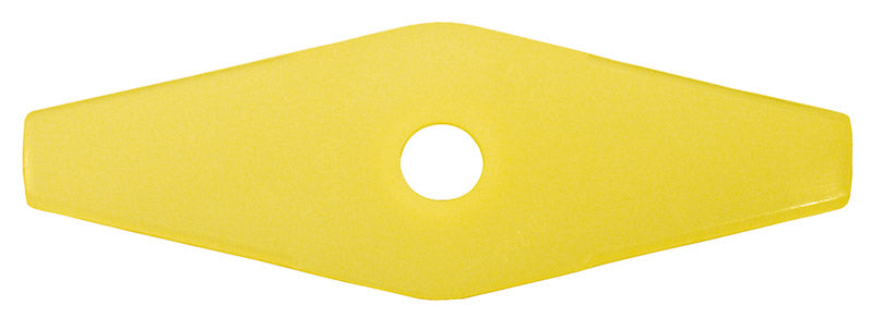 DISCO IN NYLON A 2 DENTI PER DECESPUGLIATORE Ø mm. 250