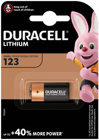 Duracell PILA AL LITIO PER FOTOCAMERA DIGITALE 123 1 PZ. 10.00 pz