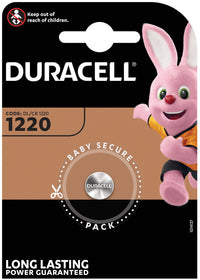 Duracell PILA AL LITIO SPECIALISTICA BOTTONE 1220 1 PZ. 10.00 pz