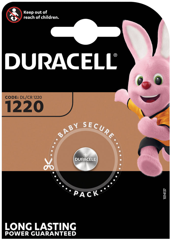 Duracell PILA AL LITIO SPECIALISTICA BOTTONE 1220 1 PZ. 10.00 pz