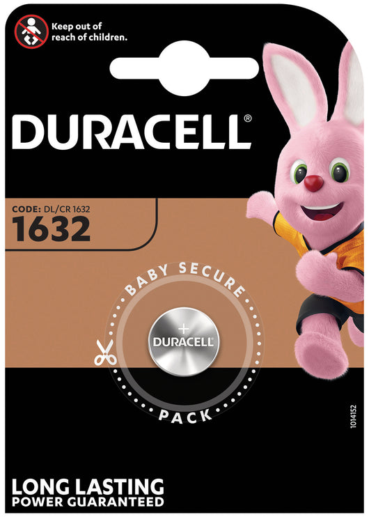 Duracell PILA AL LITIO SPECIALISTICA BOTTONE 1632 1 PZ. 10.00 pz